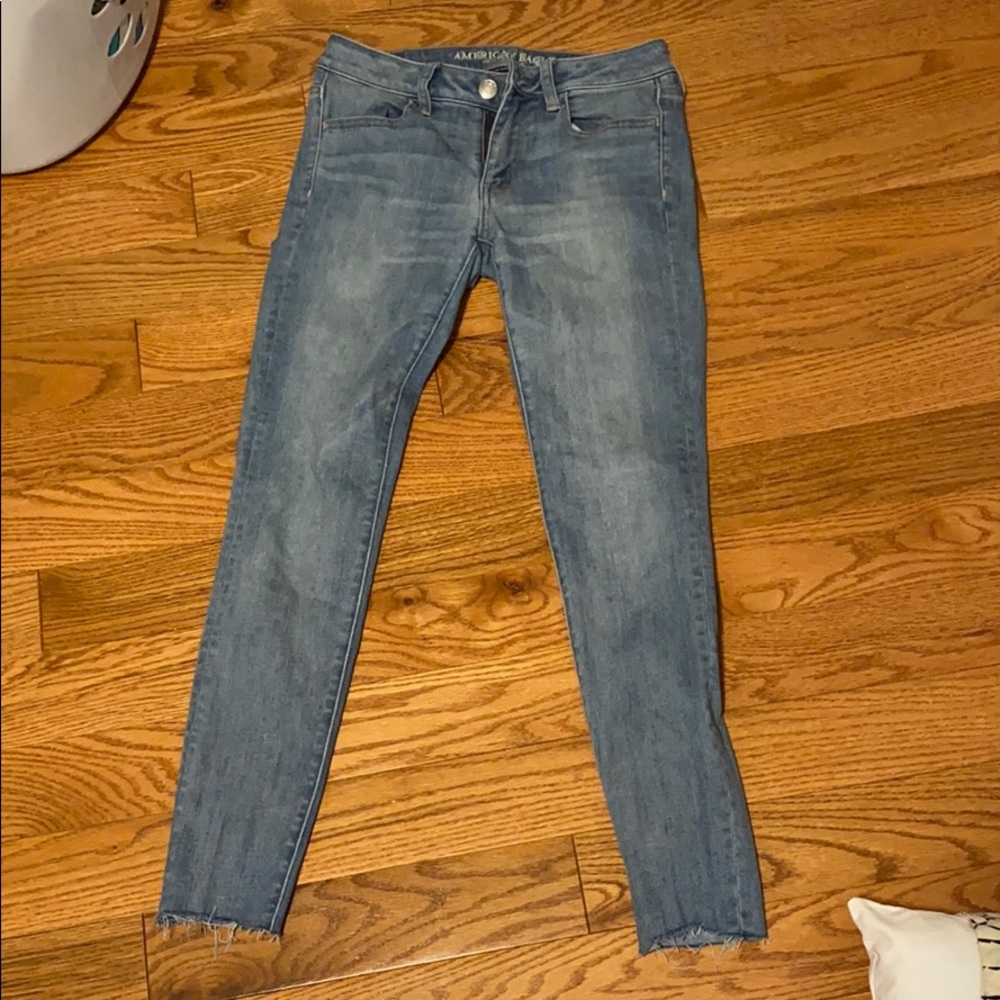 Super super stretch American eagle jeans